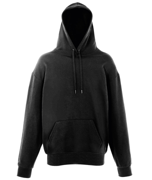 UNIQUE HOODIE ( FRUIT OF THE LOOM ) nero